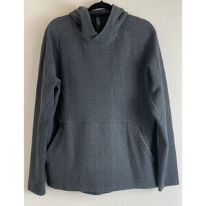 Lululemon At Ease Hoodie Mens Medium Dark Gray LM3BF7S